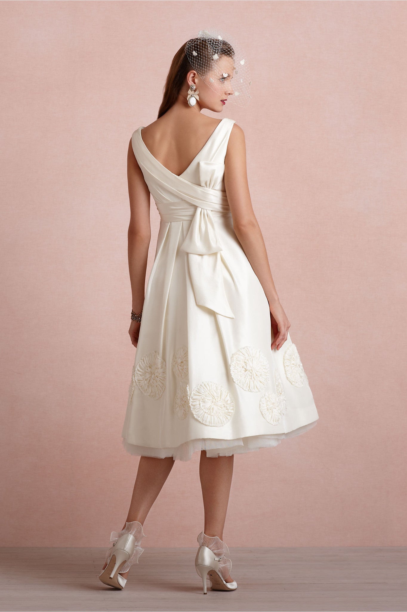 BHLDN Pinwheel Tea Dress - Adinas Bridal